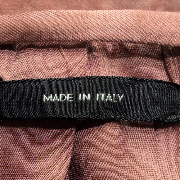 Tom Ford Women's Pink Velvet Peak Lapel Slim Fit Blazer Size IT42/US6 - Picture 7 of 15